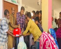 গোয়াইনঘাটে ভিজিএফ’র চাল বিতরণ কার্যক্রম উদ্বোধন